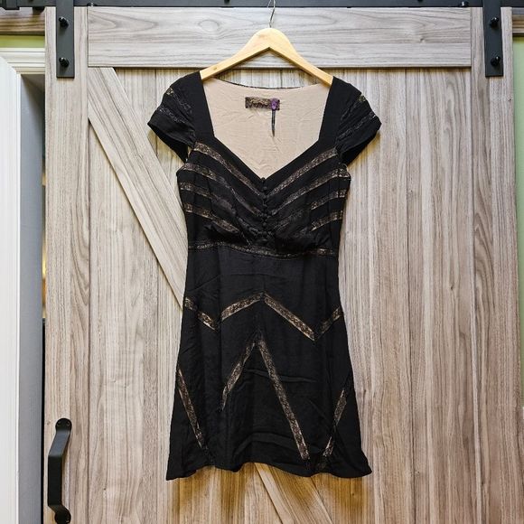 Free People Elle Lace Mini Dress - Picture 4 of 12